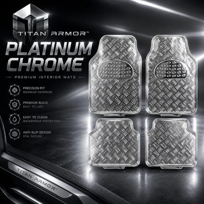 PLATINUM CHROME: Titan Armor Premium Interior Mat