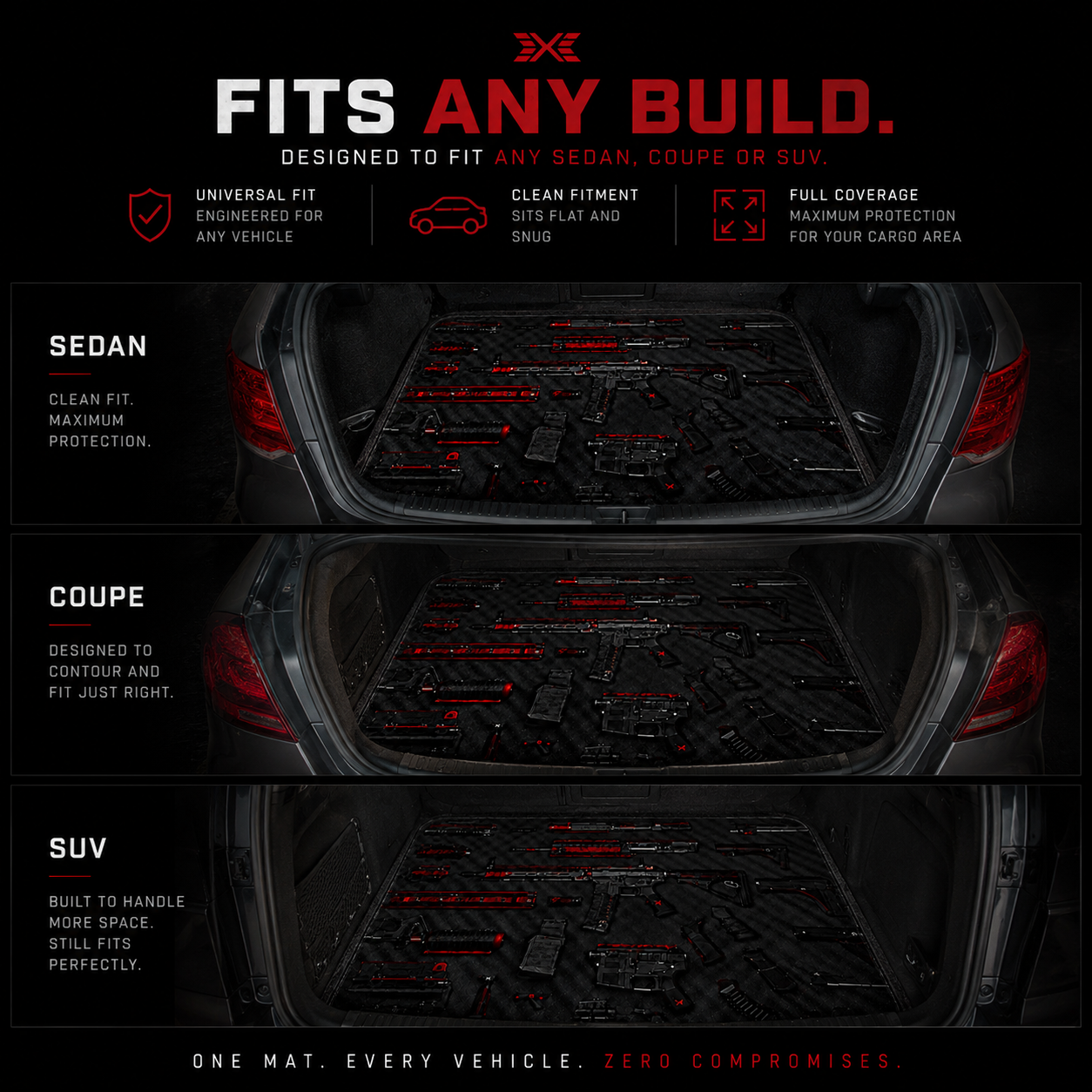 Arsenal Edition Premium Trunk Mat